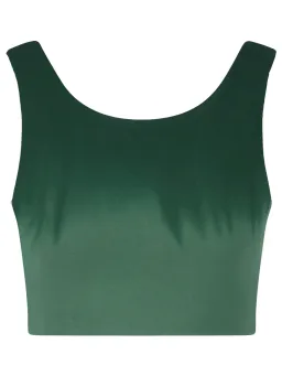 nice to meet me nice to meet me Damen vegan Crop Tank Reversible Tie Dye Grün – Produktbild 1 von 1