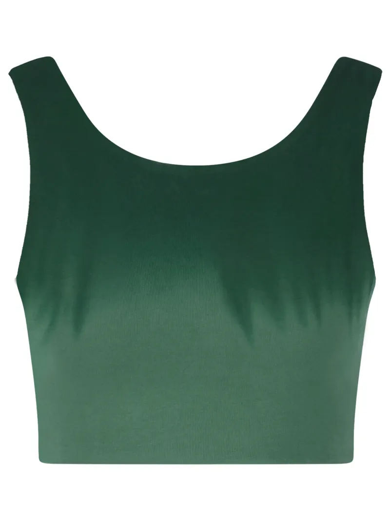 nice to meet me nice to meet me Damen vegan Crop Tank Reversible Tie Dye Grün, Grün, – Produktbild 1 von 3