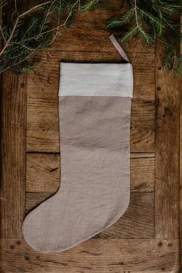 AmourLinen AmourLinen Weihnachtsstrumpf aus Leinen – Produktbild 1 von 1