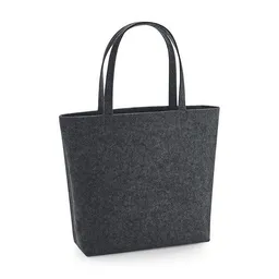BagBase BagBase Filz Shopper Einkaufstasche Tasche Umhängetasche Filz aus recyceltem Polyester – Produktbild 1 von 1
