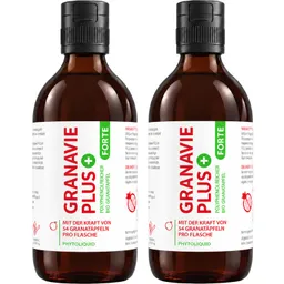 Cellavent Healthcare Bio Granatapfelsaft Konzentrat - Granavie PLUS Forte 600 ml – Produktbild 1 von 1
