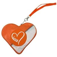 Beadbags Beadbags Große Herzen, Orange-weiß, – Produktbild 1 von 1