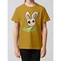 watabout kids watabout.kids T-Shirt Kinder Osterhase im Gras, Ochre, – Produktbild 1 von 1