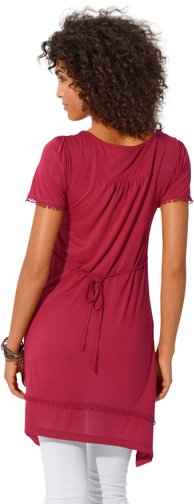 heine Longshirt karminrot, Karminrot, – Produktbild 2 von 2