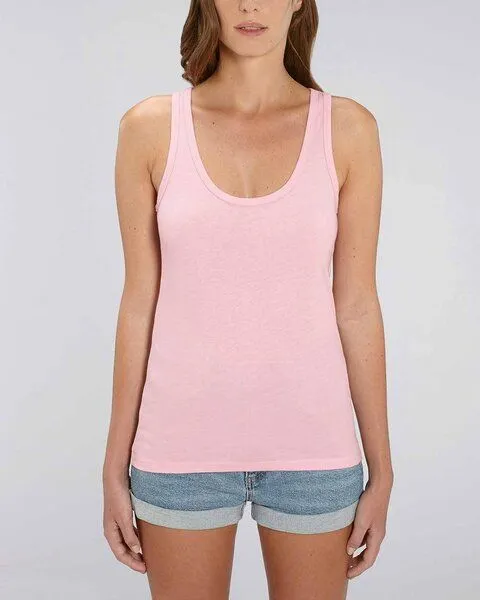 YTWOO YTWOO Damen Top aus Bio Baumwolle, nachhaltig & fair, viele Farben, Rosa, – Produktbild 1 von 4