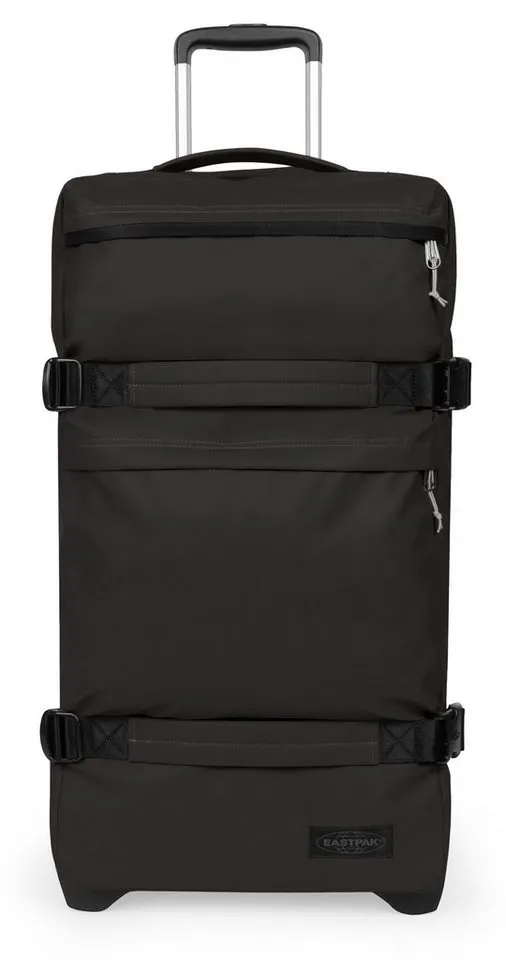 Eastpak Eastpak Weichgepäck-Trolley TRANSIT'R PLUS M, 2 Rollen, Trolley mit praktischen Fächern, integriertem TSA-Schloss & 2 Rollen, Schwarz, – Produktbild 2 von 5