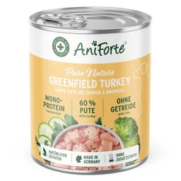AniForte AniForte Nassfutter GreenfieldTurkey Pute 6x400 g – Produktbild 1 von 1