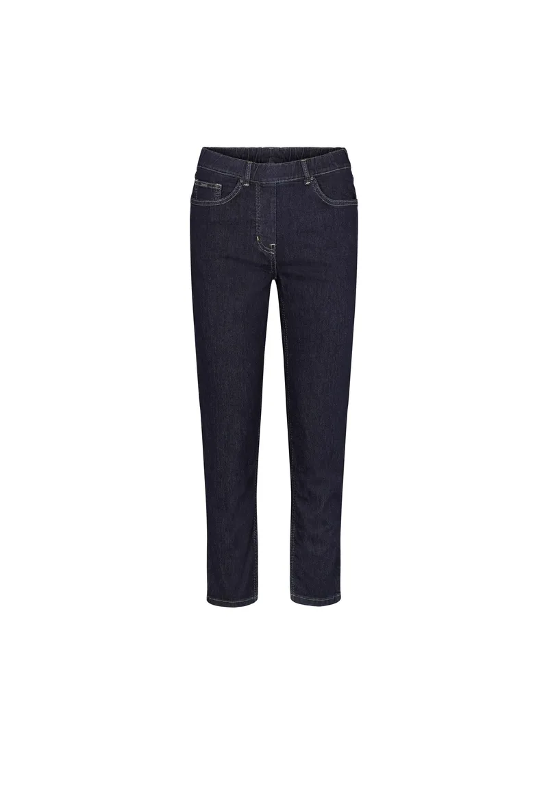 LAURIE LAURIE Damen vegan Hose Hannah Regular Xsl Dunkelblau Denim, Dunkelblau, – Produktbild 1 von 1