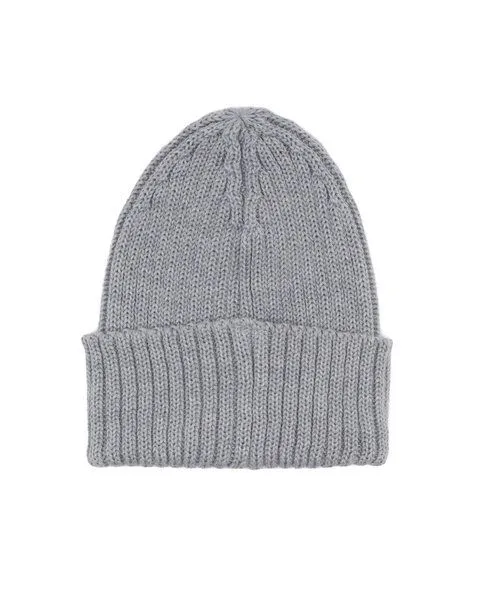 Kopyto Kopyto LUCHS – Gerippte Merino-Mütze aus 100 % RWS-Merinowolle, Hellgrau, – Produktbild 3 von 5