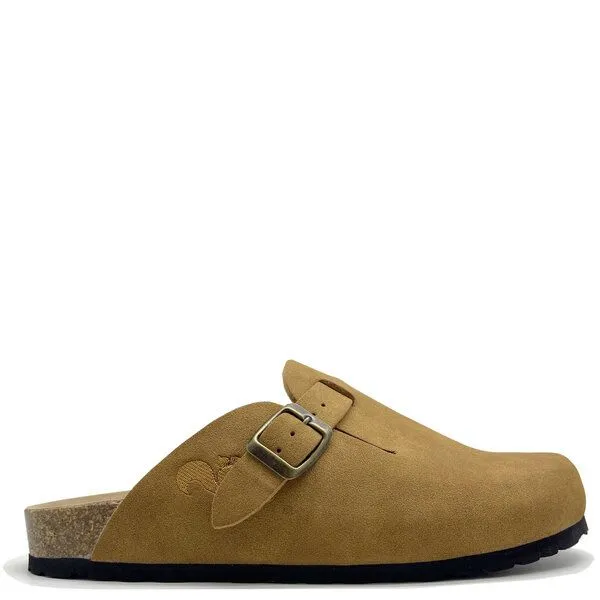 thies Vegane thies Eco Bio Clogs Men, Cognac (braun), – Produktbild 1 von 3