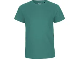 Neutral Neutral Bio-Kinder-T-Shirt mit Rundhalsausschnitt, teal, Gr. 140/146 – Produktbild 1 von 1