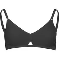 Living Crafts LIVING CRAFTS - Damen Triangel- BH - Schwarz (95% Bio-Baumwolle; 5% Elasthan), Nachhaltige Mode, Bio Bekleidung, Schwarz, – Produktbild 1 von 1