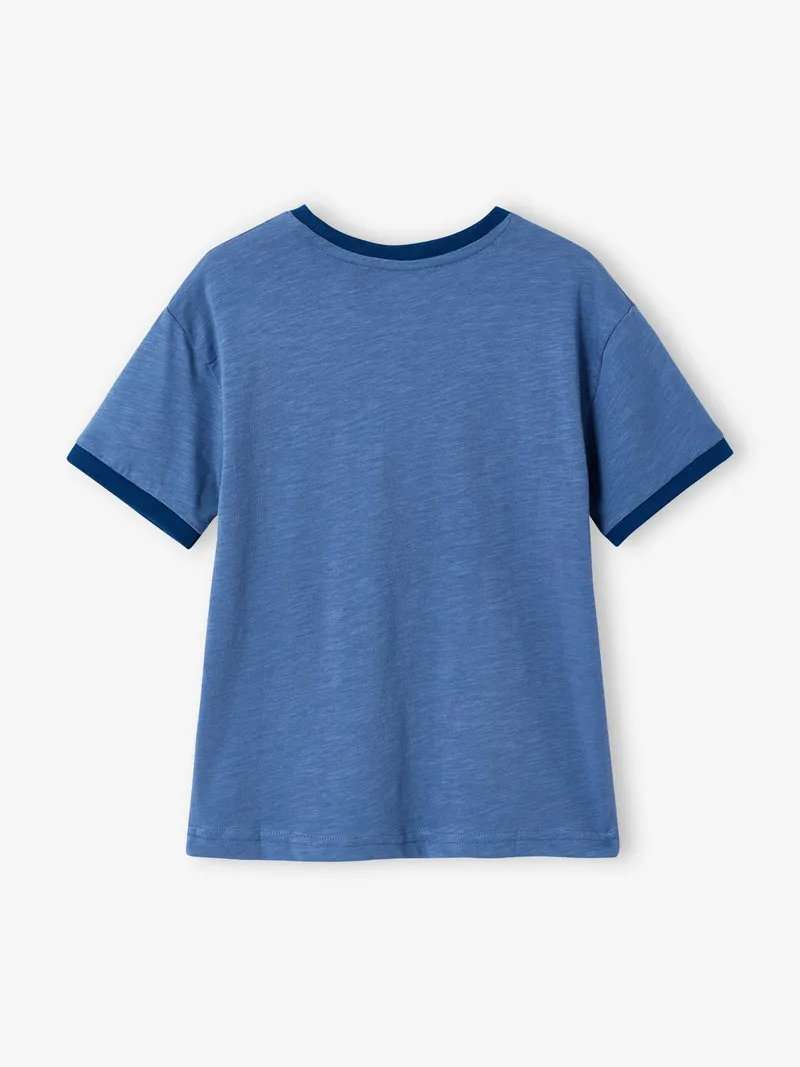 Vertbaudet Jungen T-Shirt mit Surfer-Motiv, Blau, – Produktbild 3 von 4