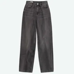 Kings Of Indigo Kings Of Indigo Liora High Rise Straight Pony Black Od Black – Produktbild 1 von 1