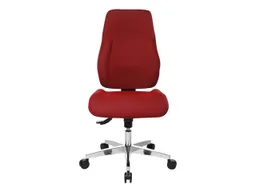 Topstar Topstar Bürodrehstuhl "P91" ohne Armlehnen rot – Produktbild 1 von 1