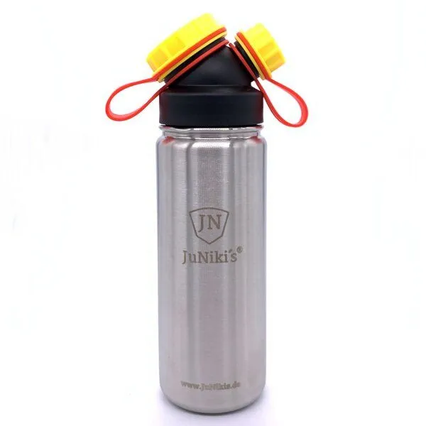 JN JuNiki's JN JuNiki's JuNiki´s® eco line Sportlerflasche isoliert Modell "Deutschland" 1 Liter / 550ml – Produktbild 3 von 3