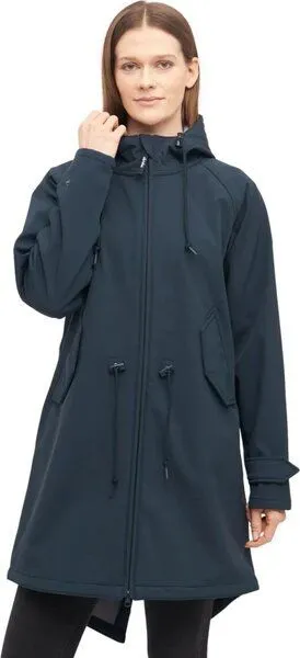 derbe Derbe Damen Regenjacke Friese Island navy lily pad, Navy, – Produktbild 2 von 2