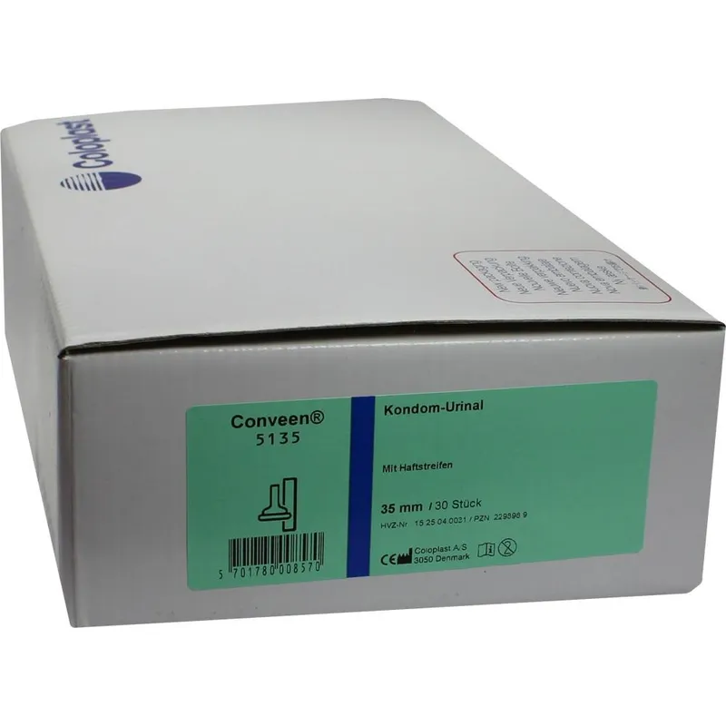 Coloplast CONVEEN Kondom Urin.35mm 5135 m.Haftstr. 30 St Kondome – Produktbild 1 von 1