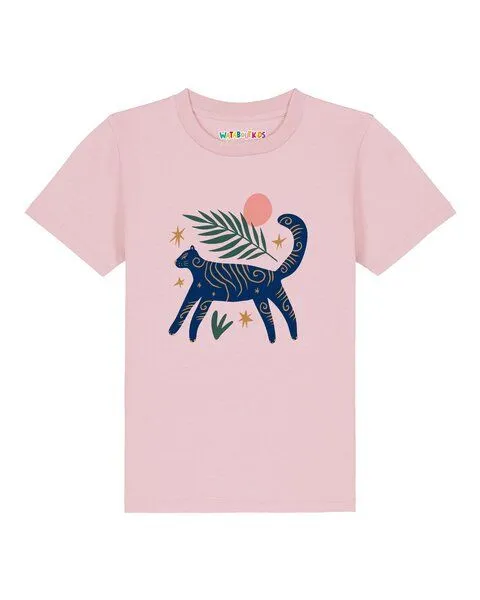 watabout.kids watabout.kids T-Shirt Kinder Love and flex, Cotton pink, – Produktbild 1 von 2