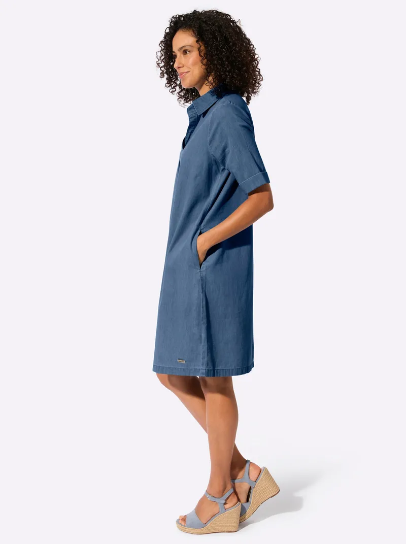 Witt Jeanskleid, Blue-stone-washed, – Produktbild 2 von 2
