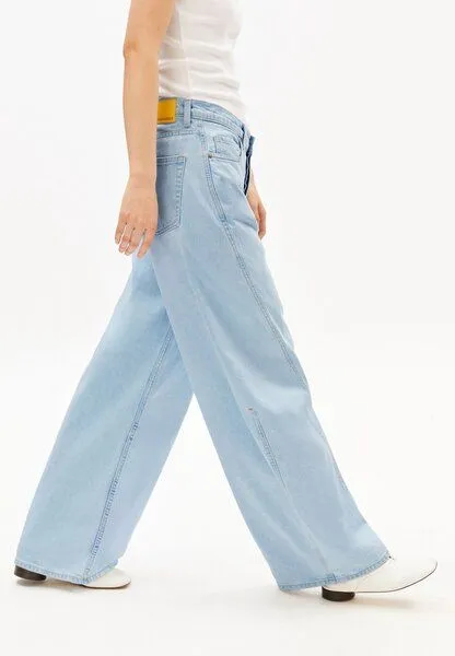 ARMEDANGELS ARMEDANGELS AALTHEA BARREL Damen Barrel Leg Mid Waist aus recycelter Baumwolle, Barrea, – Produktbild 4 von 4