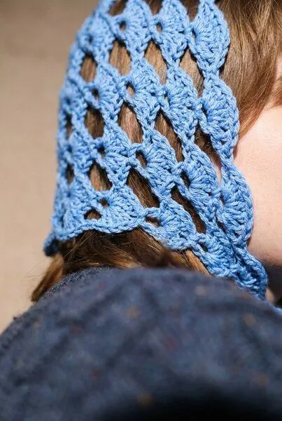 KnitToChange KnitToChange Handgehäkelter Crochet Bonnet aus Baumwolle – Produktbild 2 von 4