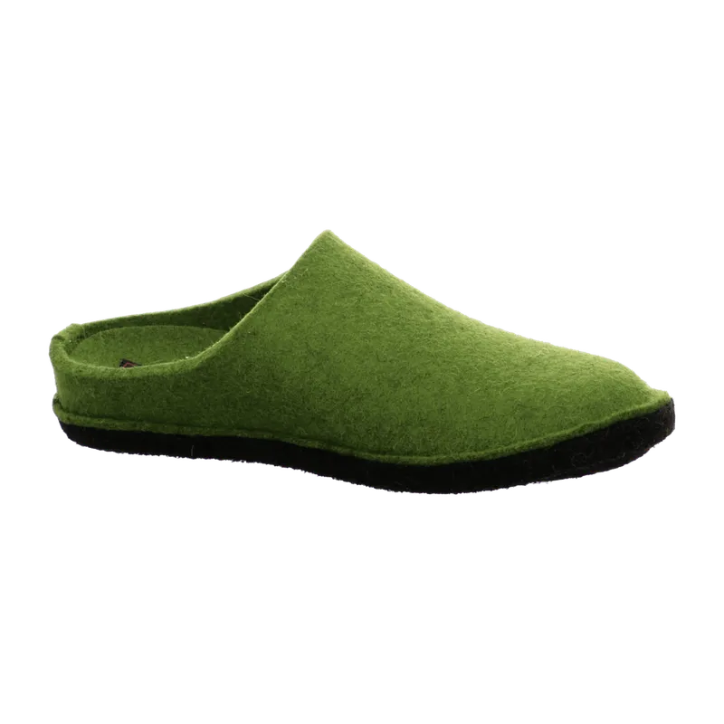 Haflinger Haflinger Hausschuhe 'Flair Soft' grün – Produktbild 7 von 8