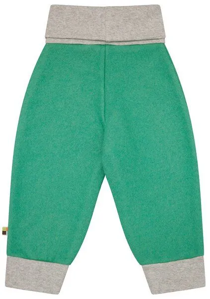 loud + proud loud + proud Babys & Kinder Wollfleece-Hose, GOTS-zertifiziert, Plant(grün), – Produktbild 2 von 2