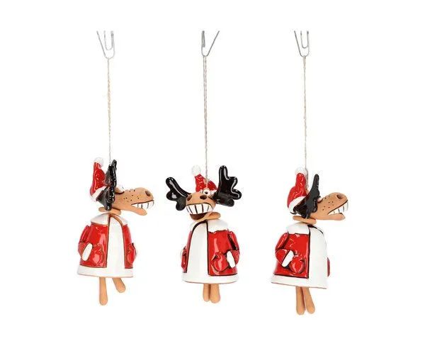 CERAMICdesign CERAMICdesign Glockenfiguren aus Keramik Weihnachtsedition – Produktbild 4 von 5