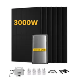 EcoFlow EcoFlow Stream Ultra, All-in-One Speicher für Balkonkraftwerke, mit 6 x 500 Bifaziale Solarmodule, by Powerness (deal) - Stream Ultra | 1920Wh / 4 x Smart Plug / Standardversand – Produktbild 1 von 1