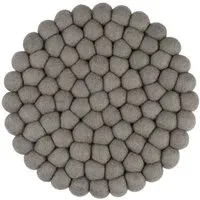 myfelt myfelt Filzkugel Topfuntersetzer (⌀ 20 cm), Grau (kian), – Produktbild 1 von 1
