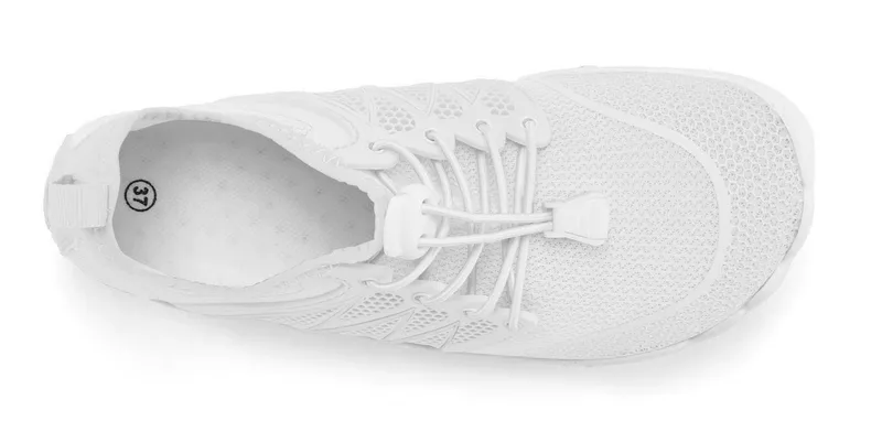 VENICE BEACH VENICE BEACH Badelatsche, Badeschuhe, Badeschlappe, Barfußschuh, leichter Slipper Aquaschuh Wasserschuh mit elastischen Bändern, schnelltrocknend VEGAN, Weiß, – Produktbild 3 von 5