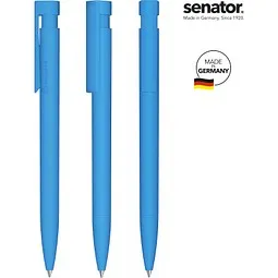 Senator Senator Kugelschreiber "Liberty Matt Recycled" blau – Produktbild 2 von 2