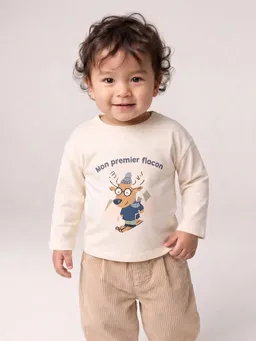 Vertbaudet Baby Shirt mit Schriftzug – Produktbild 1 von 1