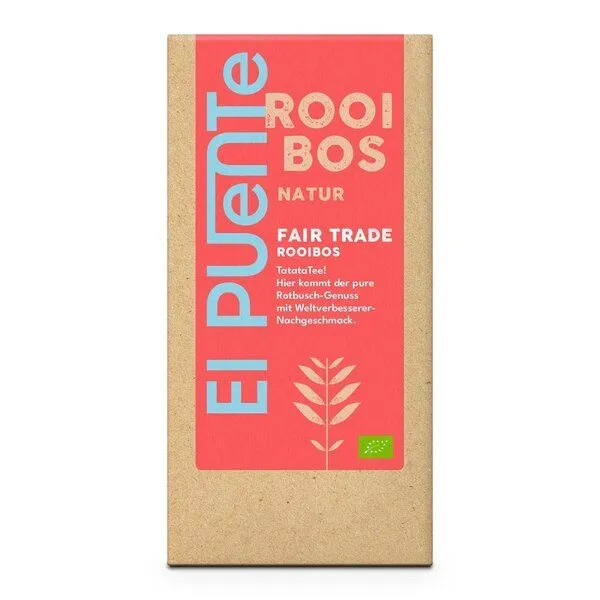 El Puente El Puente Bio-Rooibostee lose | Fair Trade | Bio-zertifiziert | Vegan | Glutenfrei, Mehrfarbig, – Produktbild 1 von 2