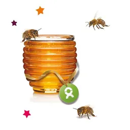 OxfamUnverpackt OxfamUnverpackt Spenden-Geschenk "Honigbienen" (Weihnachtskarte mit Magnet) – Produktbild 1 von 1