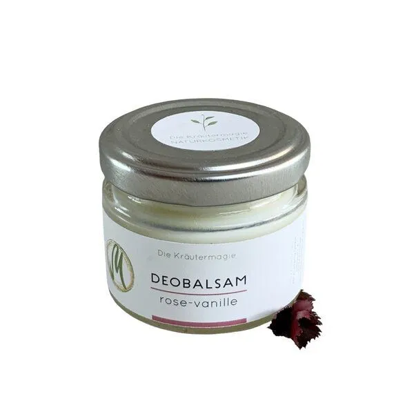 Die Kräutermagie Die Kräutermagie – Deo-Balsam Rose-Vanille (50 ml) – Produktbild 2 von 2