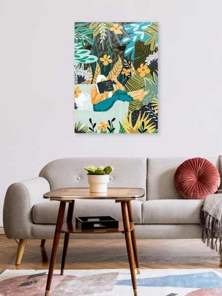 Photocircle Photocircle Poster / Leinwandbild - How To Live In The Jungle – Produktbild 2 von 4