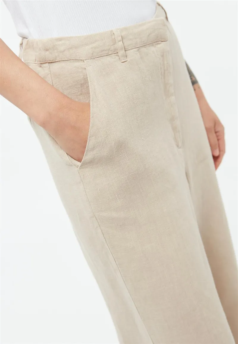 Givn Givn Damen vegan Hose Beatrice, Beige, – Produktbild 1 von 2