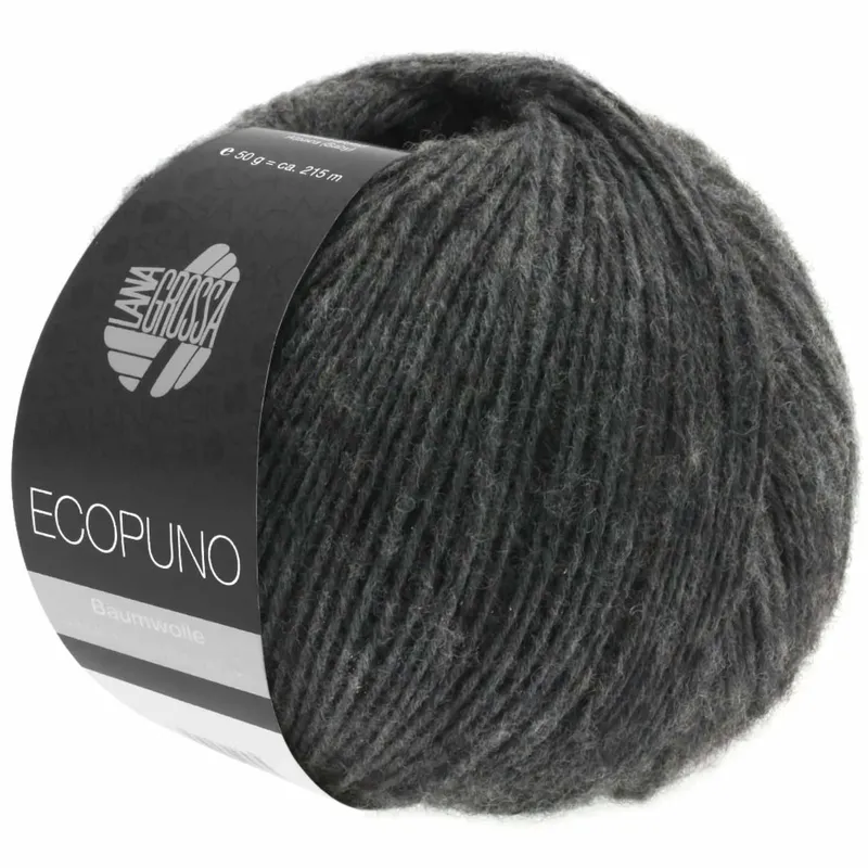 Lana Grossa Lana Grossa Ecopuno Dunkelgrau, Dunkelgrau, – Produktbild 1 von 1