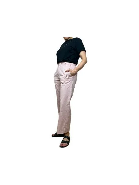 Haikure Haikure Korea Chinos Crop Baviera Gaba, Rosa (light pink), – Produktbild 4 von 4