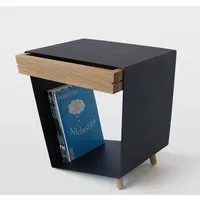 chris ruby chris&ruby 12° Beistelltisch mit Schublade, Schwarz, – Produktbild 1 von 1