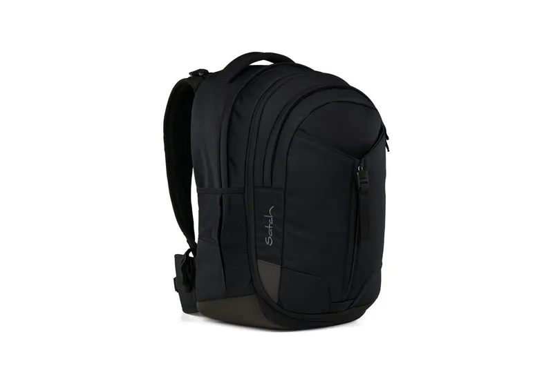 Satch Satch Schulranzen Schulrucksack-Set MATCH Blackjack 3-teilig (3-teilig), Schulranzen, ergonomisch, 30 + 5 Liter, Schwarz, – Produktbild 1 von 4