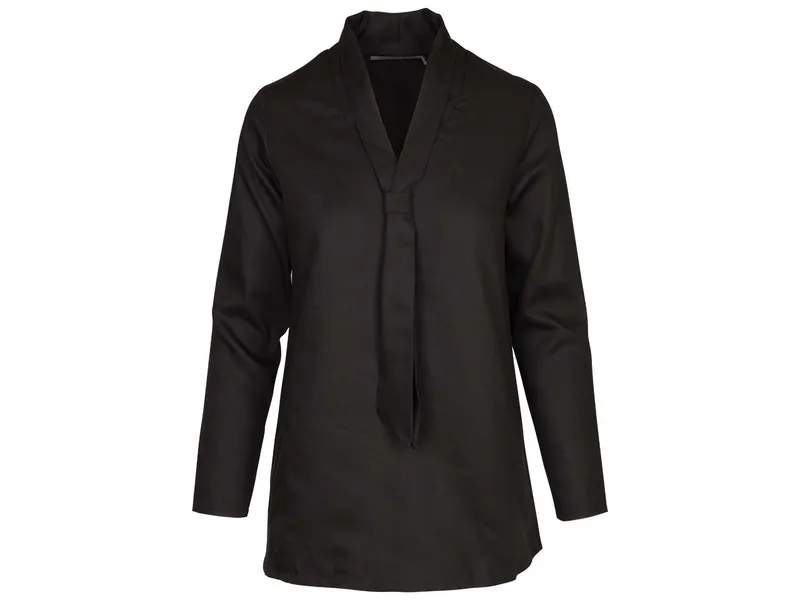 ORGANICATION ORGANICATION Bio-Damen-Bluse aus Tencel, black, Gr. S – Produktbild 1 von 1