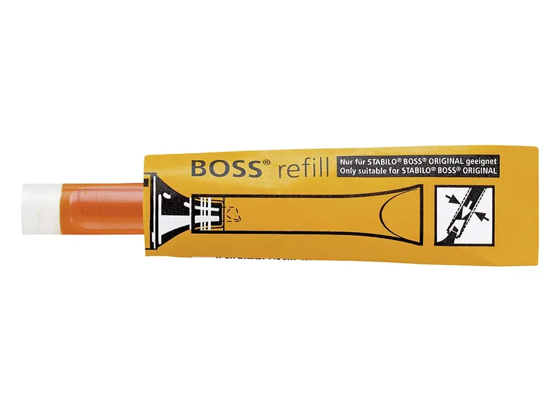 Stabilo Stabilo Nachfüllpatrone für Textmarker 'BOSS ORIGINAL' orange – Produktbild 1 von 2