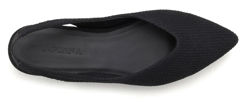 Lascana Ballerina schwarz, Schwarz, – Produktbild 2 von 3