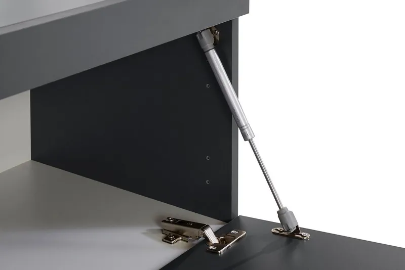 Home affaire Lowboard Essential, 220 cm, Grau, – Produktbild 5 von 5