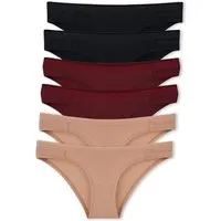 ORGANICATION ORGANICATION Damen vegan Kamilla Slip Aus Bio-Baumwolle Und Tencelâ„¢ Modal-Mix Im 6er-Pack – Produktbild 1 von 1