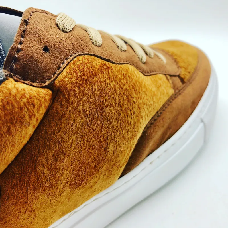 nat-2 nat-2 Herren vegan Sneaker Fungi Weiß, Braun, – Produktbild 2 von 2