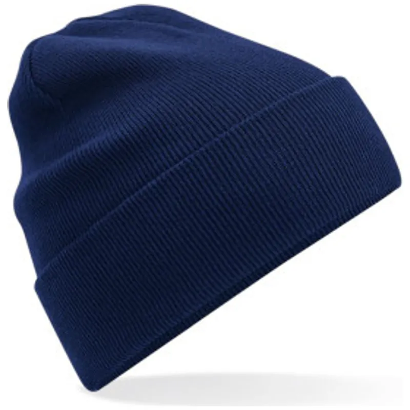 Beechfield Beechfield Damen / Herren Beanie Mütze Wintermütze Strickmütze, Navy, – Produktbild 1 von 3